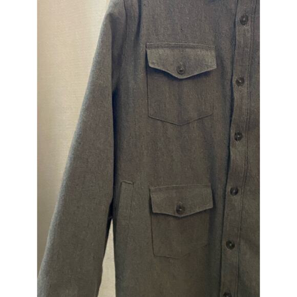 vtg IN4MATION Wool Shirt Jacket m large - Picture 4 of 13